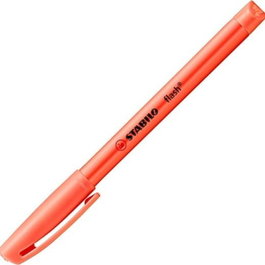 Stabilo Marcador Fluorescente Flash 555 Rojo