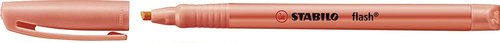 Stabilo Marcador Fluorescente Flash 555 Rojo