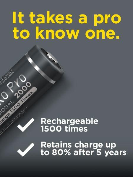 GP ReCyko Pro-Charger Dock incl. 2 x P461 Pro Charger + 8 AA Pro Photoflash Cargador de Baterías