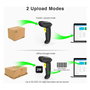 Inateck Lector de Códigos de Barras Portátil 1D/2D BCST-50, Negro, Bluetooth, Compatible con iOS, Android, Windows