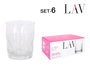LAV Set de 6 Vasos Keops 345cc