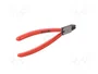 KNIPEX Alicates para anillos elásticos internos angulares 40-100mm