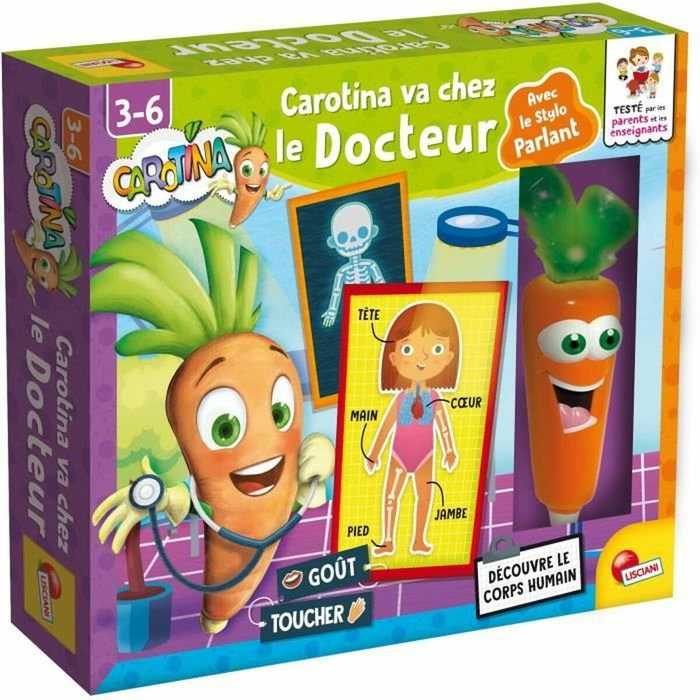 Lisciani Giochi Carotina va al médico - Descubre el cuerpo humano Lisciani Giochi Carotina va al médico - Descubre el cuerpo humano