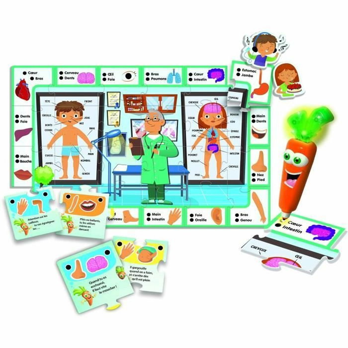 Lisciani Giochi Carotina va al médico - Descubre el cuerpo humano Lisciani Giochi Carotina va al médico - Descubre el cuerpo humano