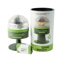 ERUM 103886 Lámpara de Emergencia LED Verde