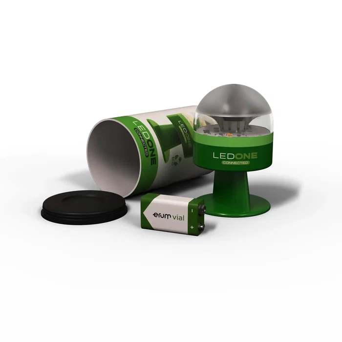ERUM LED One 103886 Luz de Emergencia Verde Conectada DGT