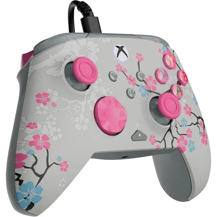 Turtle Beach AABWZ51214 - Gamepad Rematch Advanced con Cable Cherry Blossom para Xbox y PC