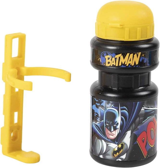 Licensing Botella de agua Batman 350 ml con portabotellas para bicicleta Licensing Botella de agua Batman 350 ml con portabotellas para bicicleta