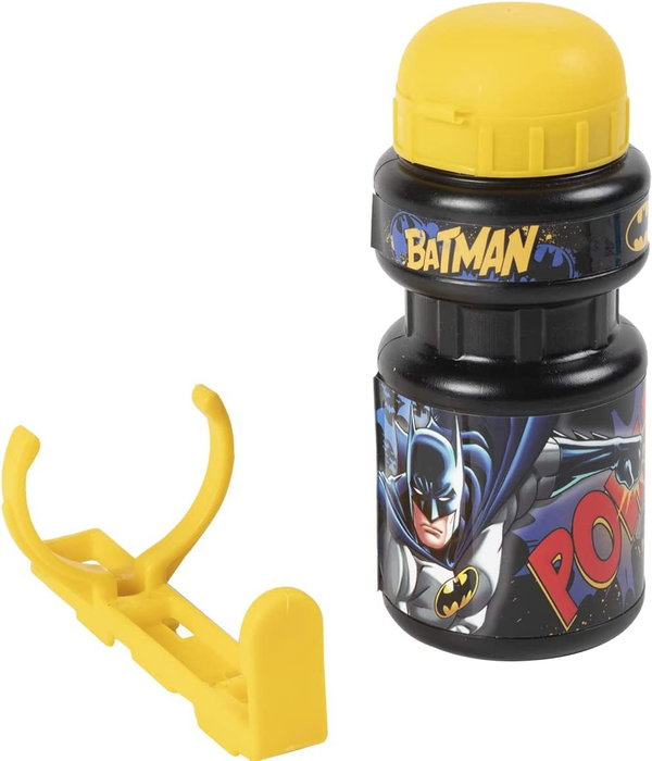 Licensing Botella de agua Batman 350 ml con portabotellas para bicicleta Licensing Botella de agua Batman 350 ml con portabotellas para bicicleta