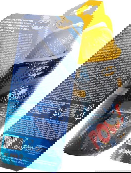 Licensing Botella agua bicicleta 350ml Portabotellas Batman DC Comics I171 CZ10969