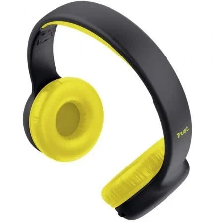 Trust Auriculares Casco Infantiles WRL Nouna Kids Negro 25405