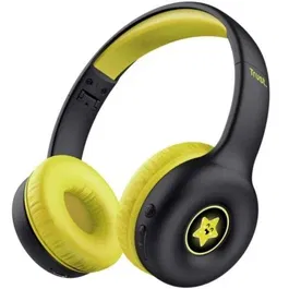 Trust Auriculares Infantiles Inalámbricos Nouna Kids con Micrófono Negros 25405