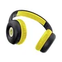Trust Auriculares Inalámbricos Diadema Bluetooth para Niños Negro/Amarillo con Límite de Volumen - 25405
