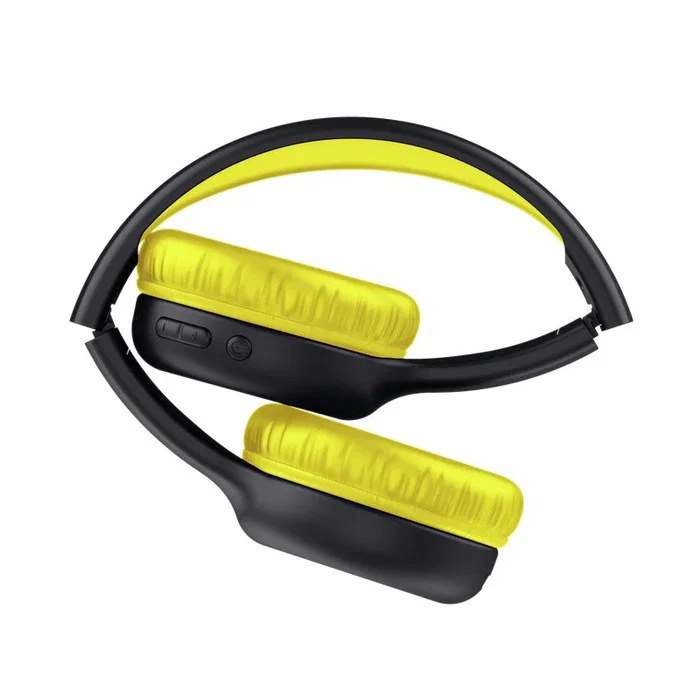 Trust Auriculares Inalámbricos Diadema Bluetooth para Niños Negro/Amarillo con Límite de Volumen - 25405