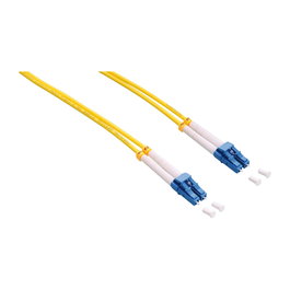 LogiLink LWL Patchkabel OS2 LC / LC 0,5m 9/125µ Duplex