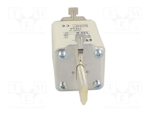 ETI POLAM Fusible NH1 de Cartucho Cerámico Industrial 125A 500VAC