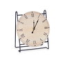 Reloj de Mesa Gift Decor Negro Madera (6 Unidades)