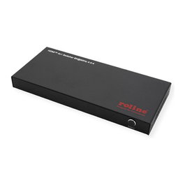 ROLINE Switch de vídeo HDMI 8K de 4 salidas con control remoto IR 14.01.3587