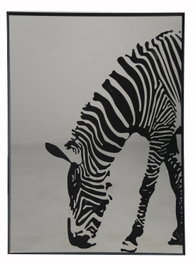 DKD Home Decor Espejo de Cristal y Aluminio 60x3,5x80 con Diseño Cebra Impreso
