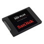 SanDisk SSD Plus 500GB 2.5 SATA III 6GB/s Lectura 545MB/s Escritura 505MB/s