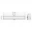 Vogel's Barra de Interfaz Connect-it PFB 3409 Plata