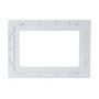 ALLNET Bisel de montaje para tableta de 10 pulgadas, Blanco