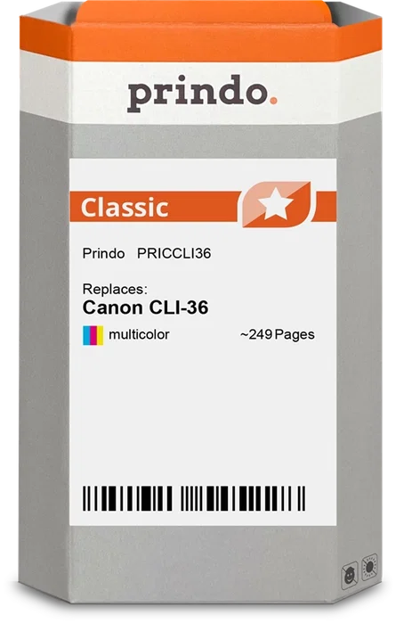 Prindo PRICCLI36 Classic Cartucho de tinta varios colores