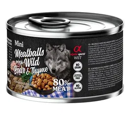 Alpha Spirit Albondigas Jabali Con Tomillo 6x200 gr