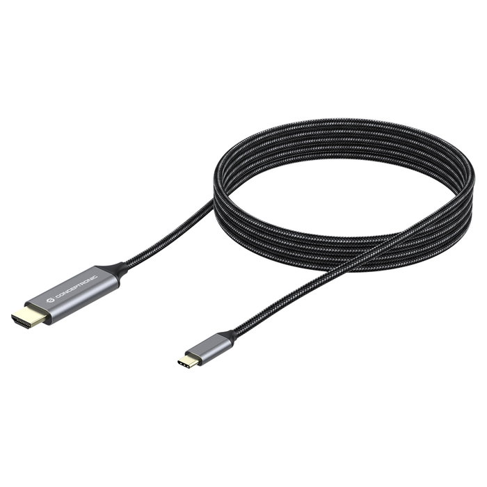 Conceptronic Adaptador USB-C a HDMI 4K/60Hz 2M Gris