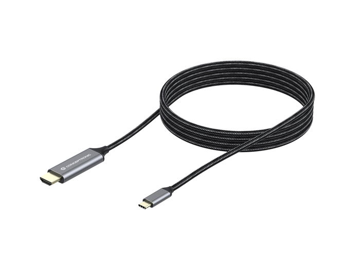 Conceptronic Cable USB-C a HDMI Macho Macho 4K/60Hz 2M Conceptronic Cable USB-C a HDMI Macho Macho 4K/60Hz 2M