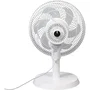 Oceanic Ventilador de mesa 35W 30,5cm 3 velocidades oscilante blanco