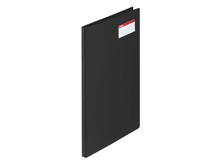 Esselte Carpeta con Pinza Miniclip Lateral A4 Negro con Tarjetero Esselte Carpeta con Pinza Miniclip Lateral A4 Negro con Tarjetero
