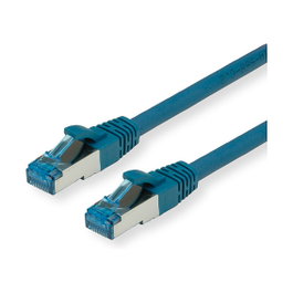 VALUE Patchkabel Cat.6a S/FTP de 0,5 m Azul