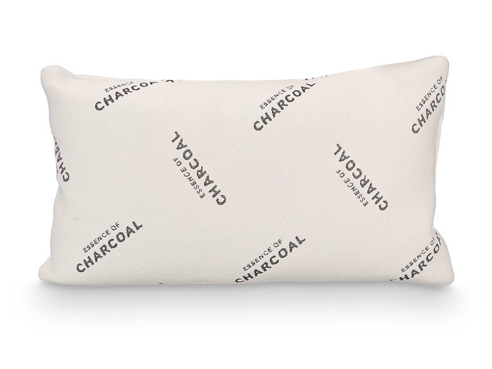 GIFTDECOR Almohada de Copos Viscoelástica con Carbono 40x70cm Blanco