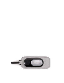 Wearable, Llavero de cuero, AC562ORS/GR, Gris