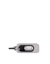 Piquadro Llavero de cuero AC562ORS/GR Gris