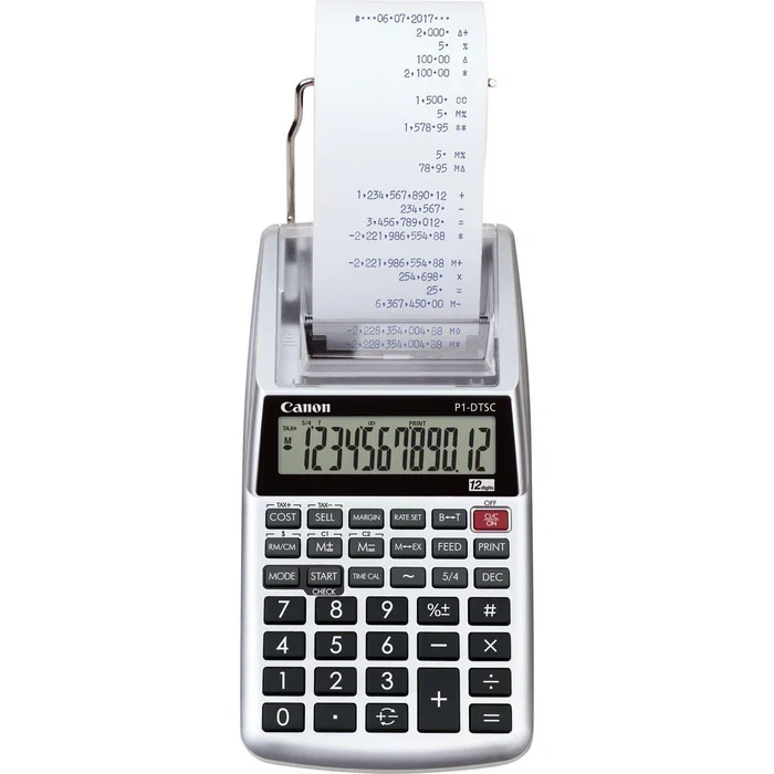 Canon P1-DTSC II Calculadora con Impresión de 12 Dígitos Canon P1-DTSC II Calculadora con Impresión de 12 Dígitos