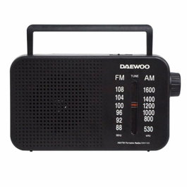 Daewoo Radio Portátil DW1123 Negra
