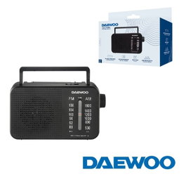 Daewoo Radio Portátil DW1123 Negra