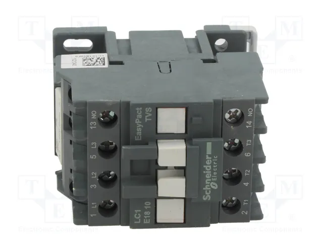SCHNEIDER ELECTRIC Contactor Easy TeSys 18A 110VAC 3-polar