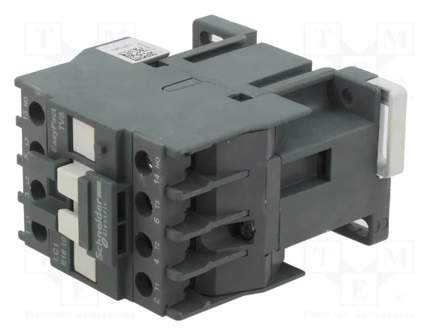 SCHNEIDER ELECTRIC Contactor Easy TeSys 18A 110VAC 3-polar