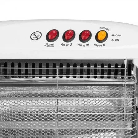 Orbegozo Estufa Halógena BP 0303 B 16016 | 1200W | 3 Niveles de Potencia