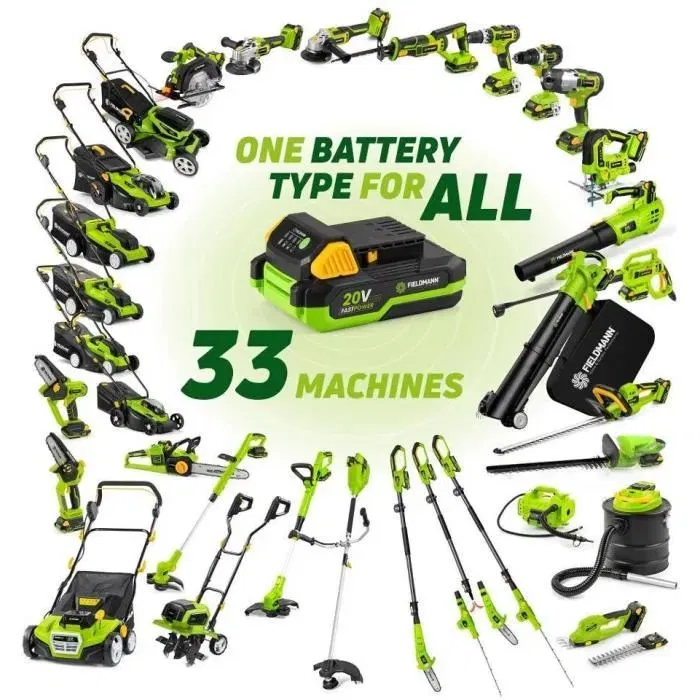 Fieldmann Mini motosierra inalámbrica FZP 70101-0