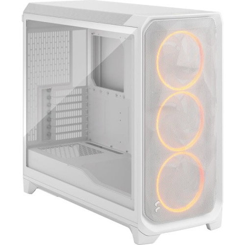 Fractal Design Caja Meshify 3 XL White RGB TG Clear Tint FD-C-MES3X-06 Caja de PC Torre Grande con Panel de Cristal Templado
