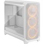 Fractal Design Caja Meshify 3 XL White RGB TG Clear Tint FD-C-MES3X-06 Caja de PC Torre Grande con Panel de Cristal Templado