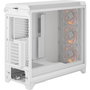 Fractal Design Caja Meshify 3 XL White RGB TG Clear Tint FD-C-MES3X-06 Caja de PC Torre Grande con Panel de Cristal Templado