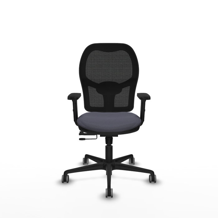 PIQUERAS Y CRESPO Silla de oficina Jorquera con mecanismo Sincro/Traslack Gris oscuro/Negro PIQUERAS Y CRESPO Silla de oficina Jorquera con mecanismo Sincro/Traslack Gris oscuro/Negro
