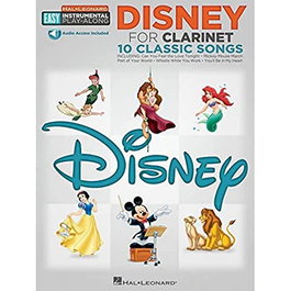 HAL LEONARD PUBLISHING, DISNEY CLARINET (CLARINETE) 10 CLASSIC SONGS