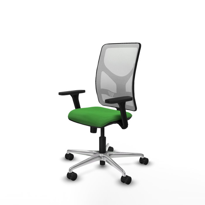 PIQUERAS Y CRESPO Silla de oficina Motilla con mecanismo Sincro, Verde y Blanco PIQUERAS Y CRESPO Silla de oficina Motilla con mecanismo Sincro, Verde y Blanco