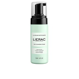 LIERAC Desmaquillante Espuma Limpiadora Facial 150 ml - Textura Espuma Purificante y Calmante, para Todo Tipo de Pieles Incluso Sensibles, Con Prebióticos Marinos, Vegano